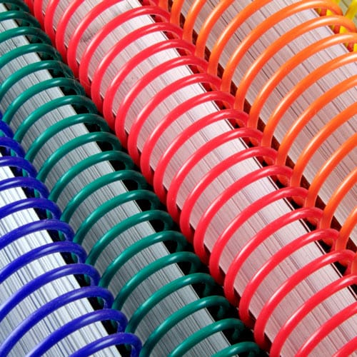 plastic coil binding