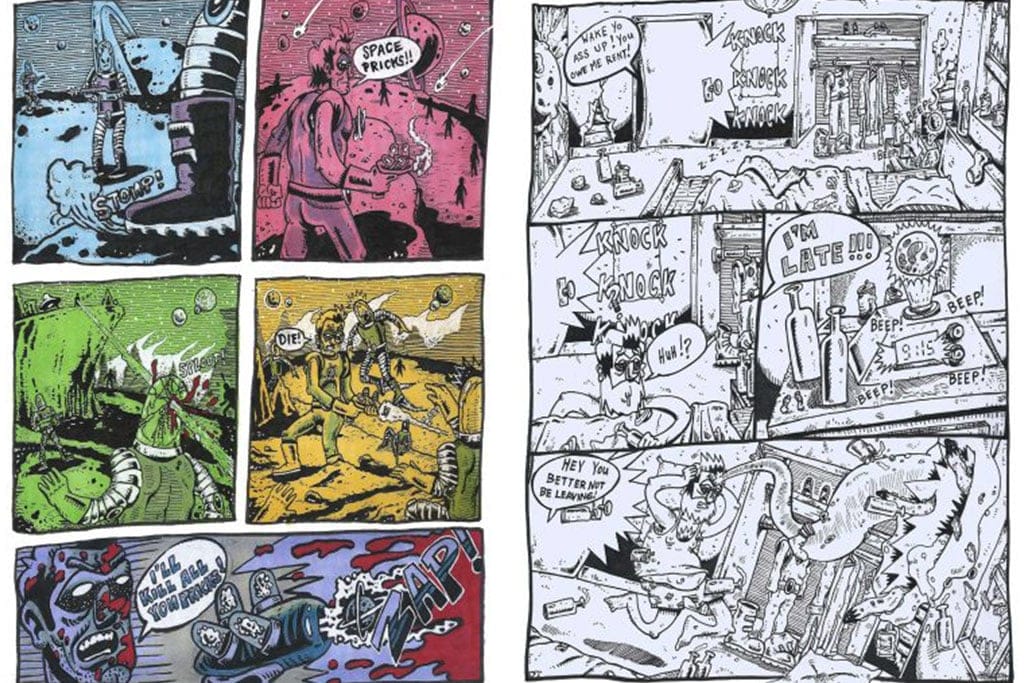 Comic Book Prints: Spotlight on Zombie Turtle Comics
