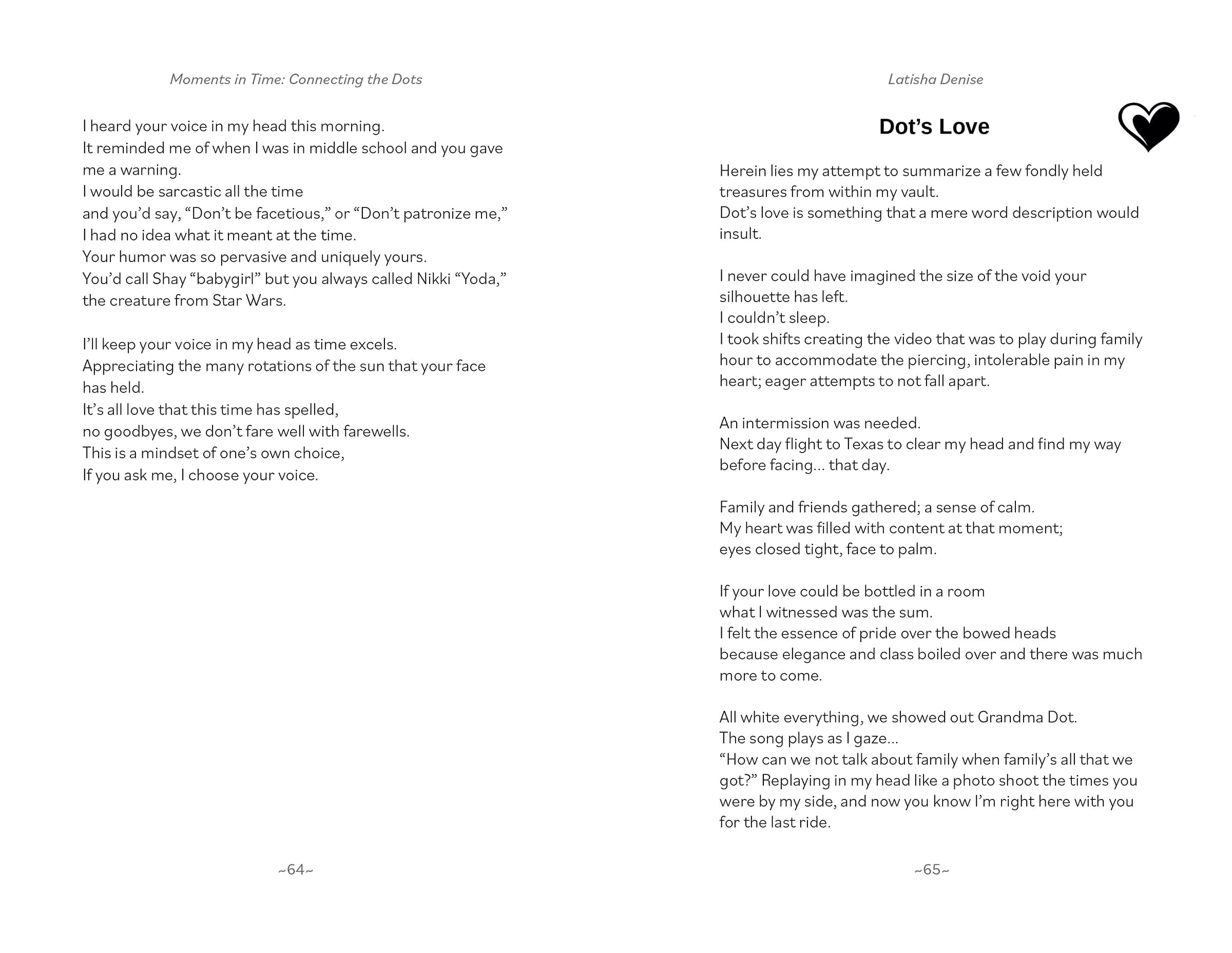 poetry book sample