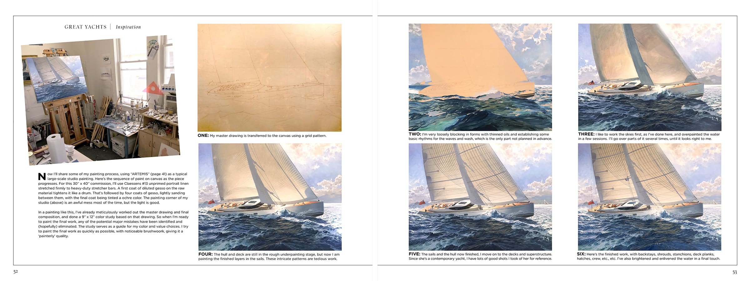 yacht perfect bound book