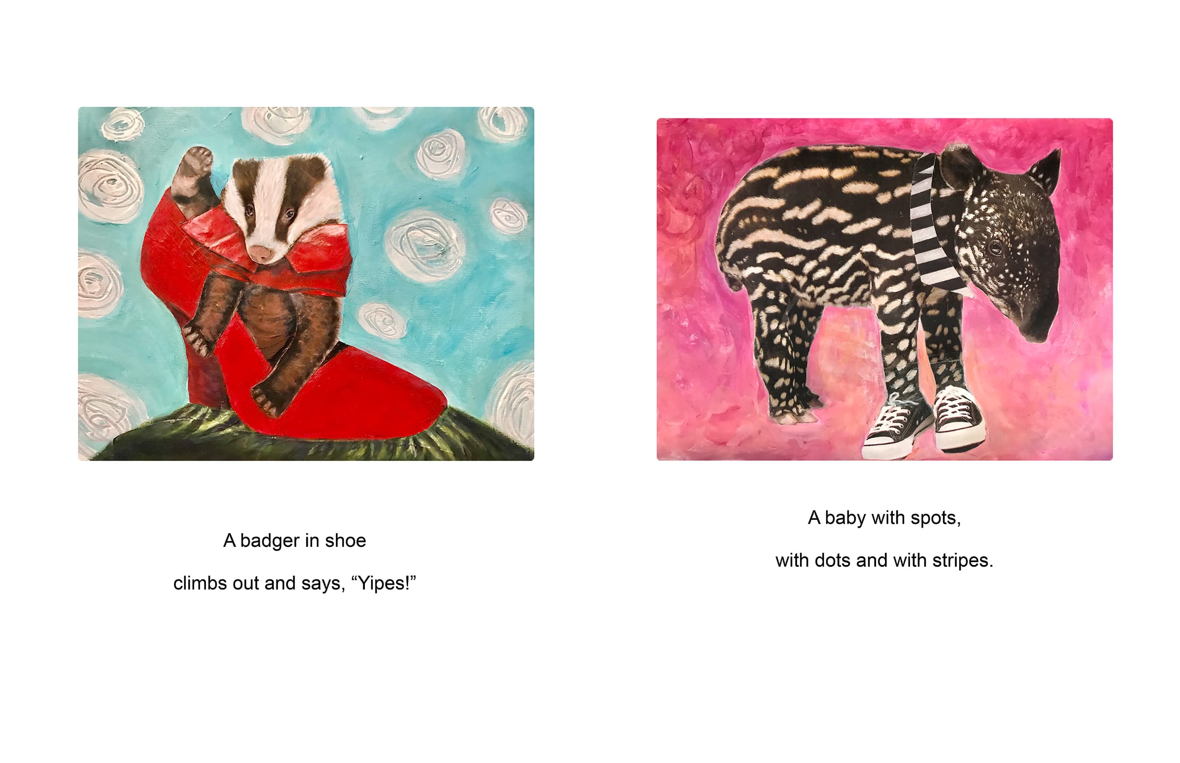 perfect bound animal book