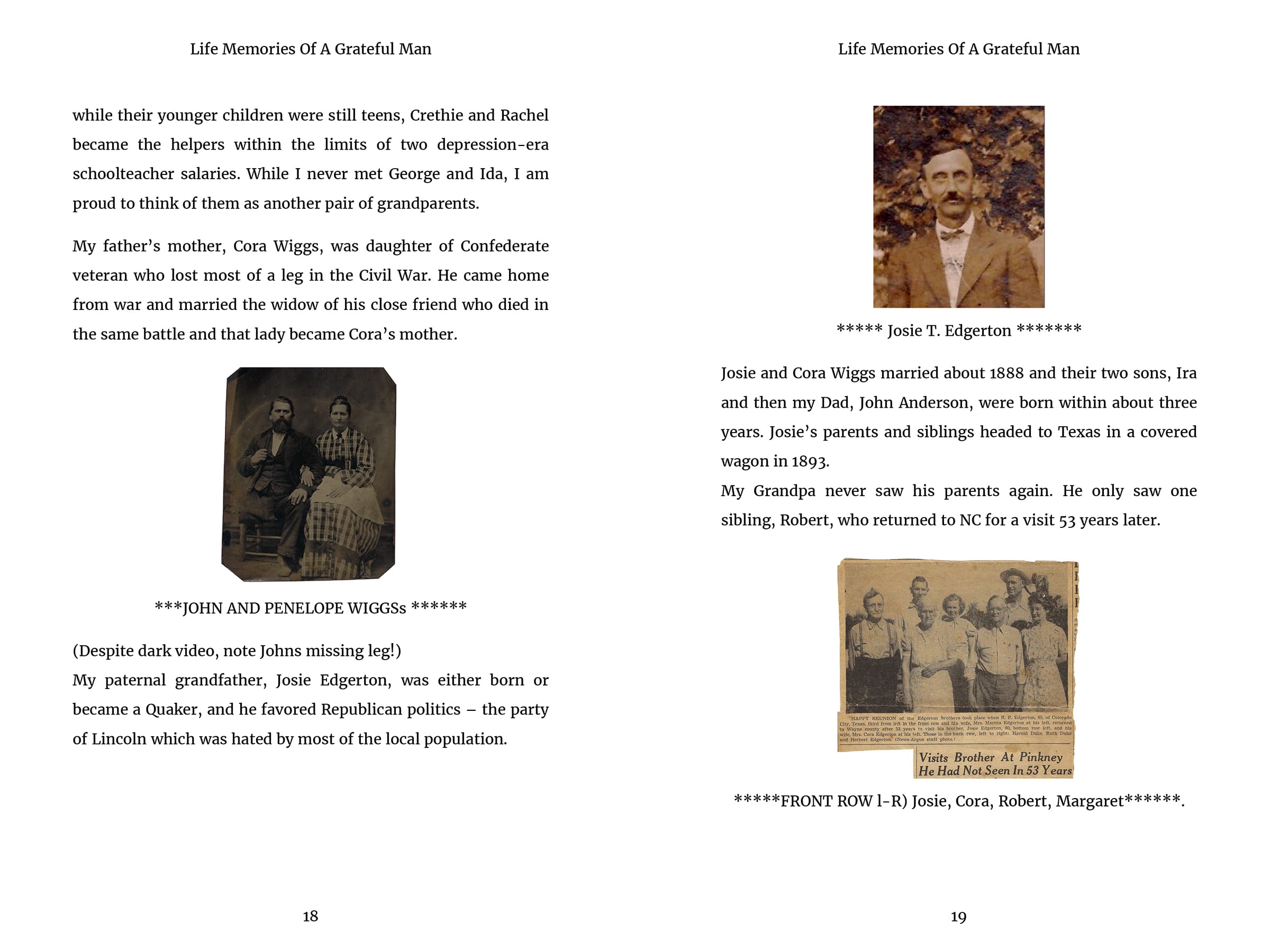memoir book example