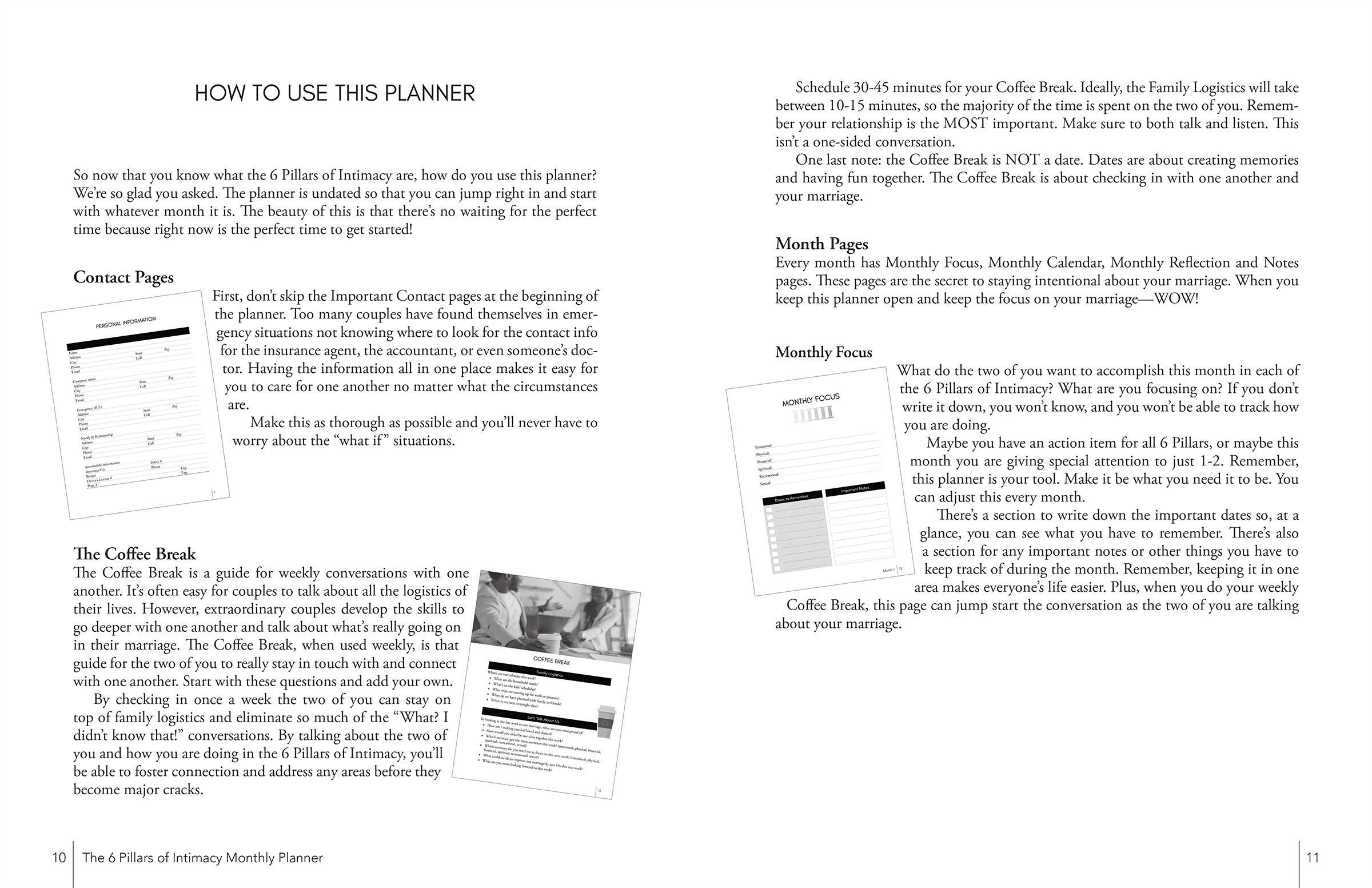 monthly planner printing