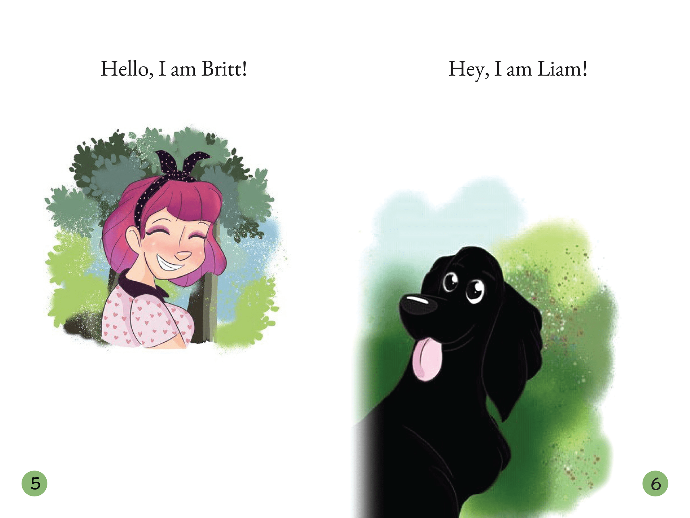 saddle stitch children's book