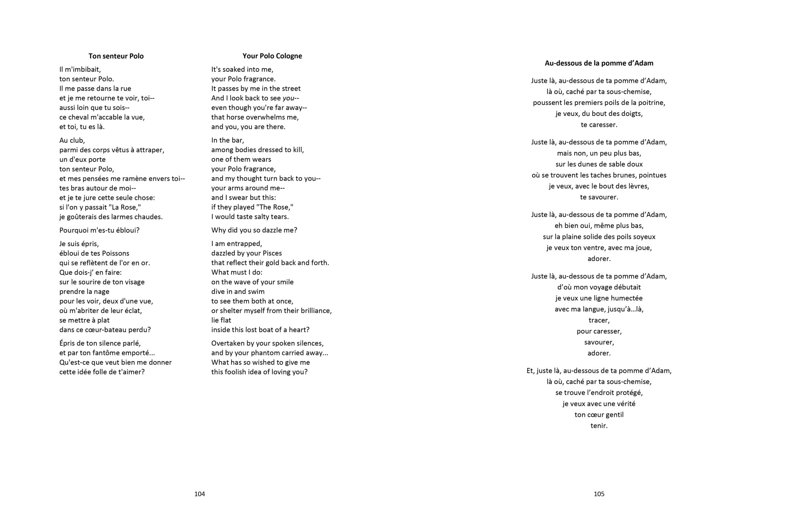 poetry book sample